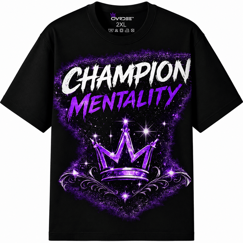 Champion 270GSM Unisex Classic Fit Crew Neck T-shirt - Ovrdse