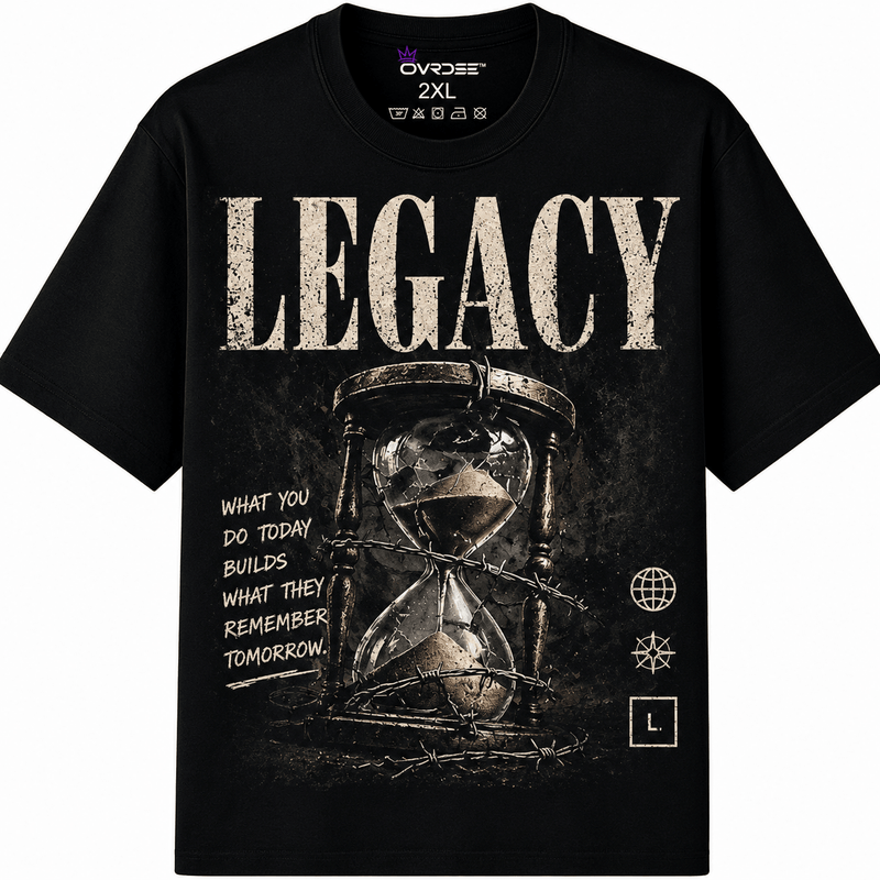 Legacy 270GSM Unisex Classic Fit Crew Tee - Ovrdse